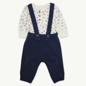 2-Piece Longhorn Geo Overall Set