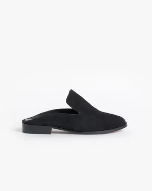 Alicel Slip On in Black Suede