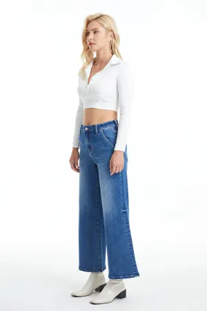 Bayeas Carpenter Wide Leg Flare Jeans