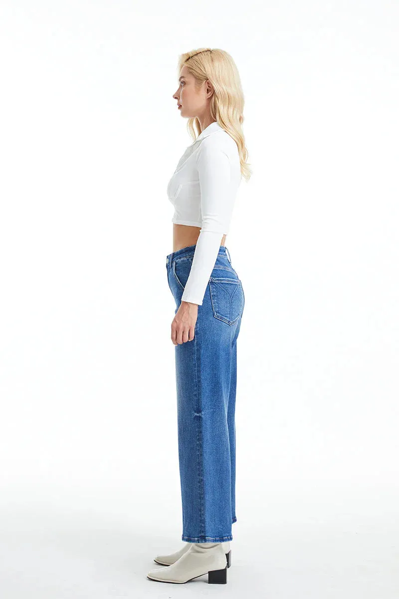 Bayeas Carpenter Wide Leg Flare Jeans