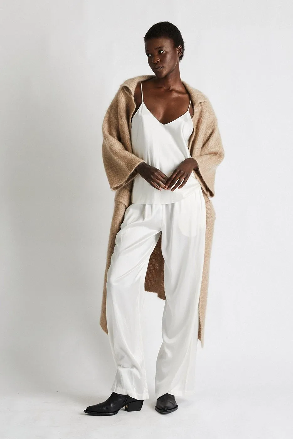   Beryll Lena Silk Pants | Off-White