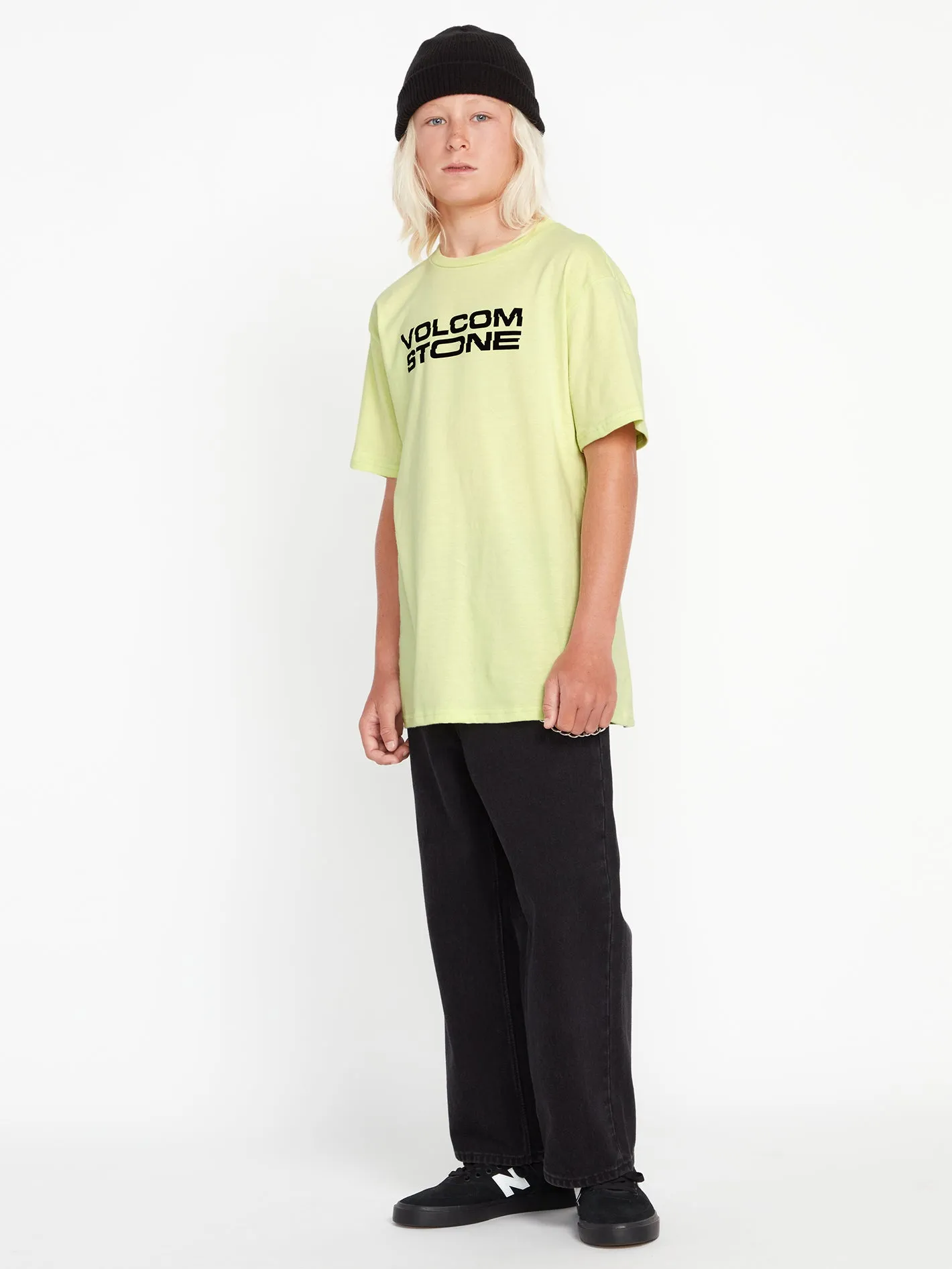 Big Boys Euroslash Short Sleeve Tee - Shadow Lime