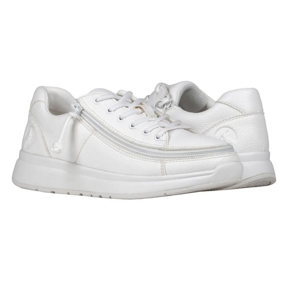 Billy Footwear (Womens) - Low Top White Work Comfort Shoes