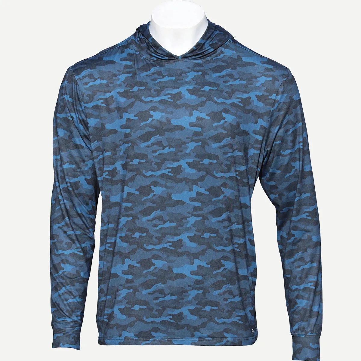 Blacks Beach Hoodie - Dark Blue Sea Camo