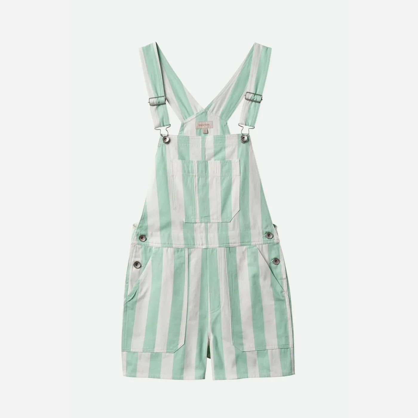 Brixton | Costa Short Overall | Seafoam