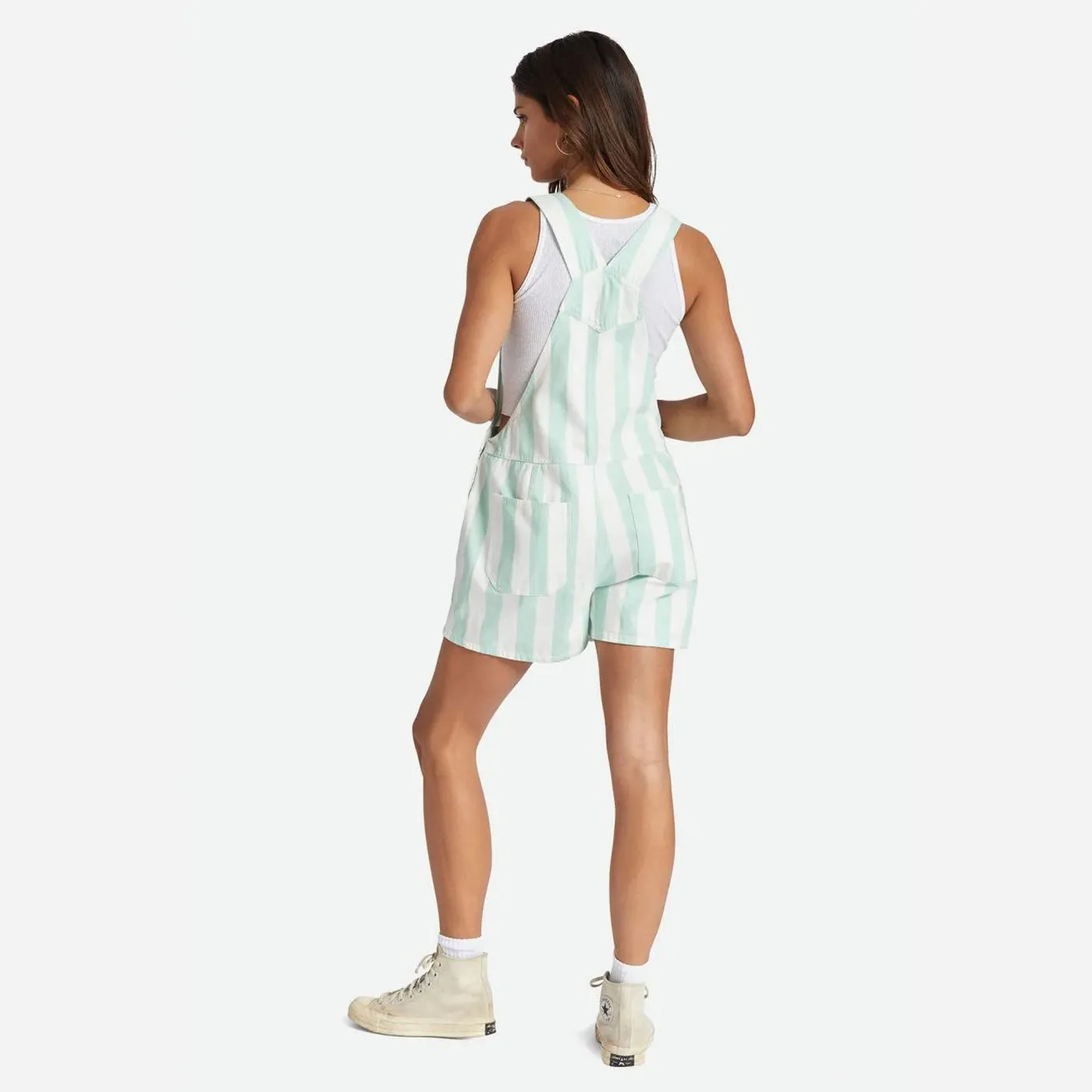 Brixton | Costa Short Overall | Seafoam