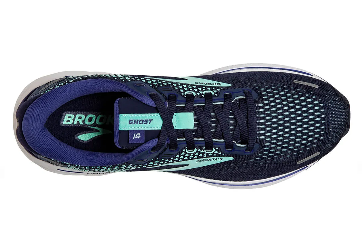 Brooks Ghost 14 2A Peacot/yucca/navy Womens