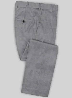 Caccioppoli Sun Dream Cecini Gray Wool Silk Pants