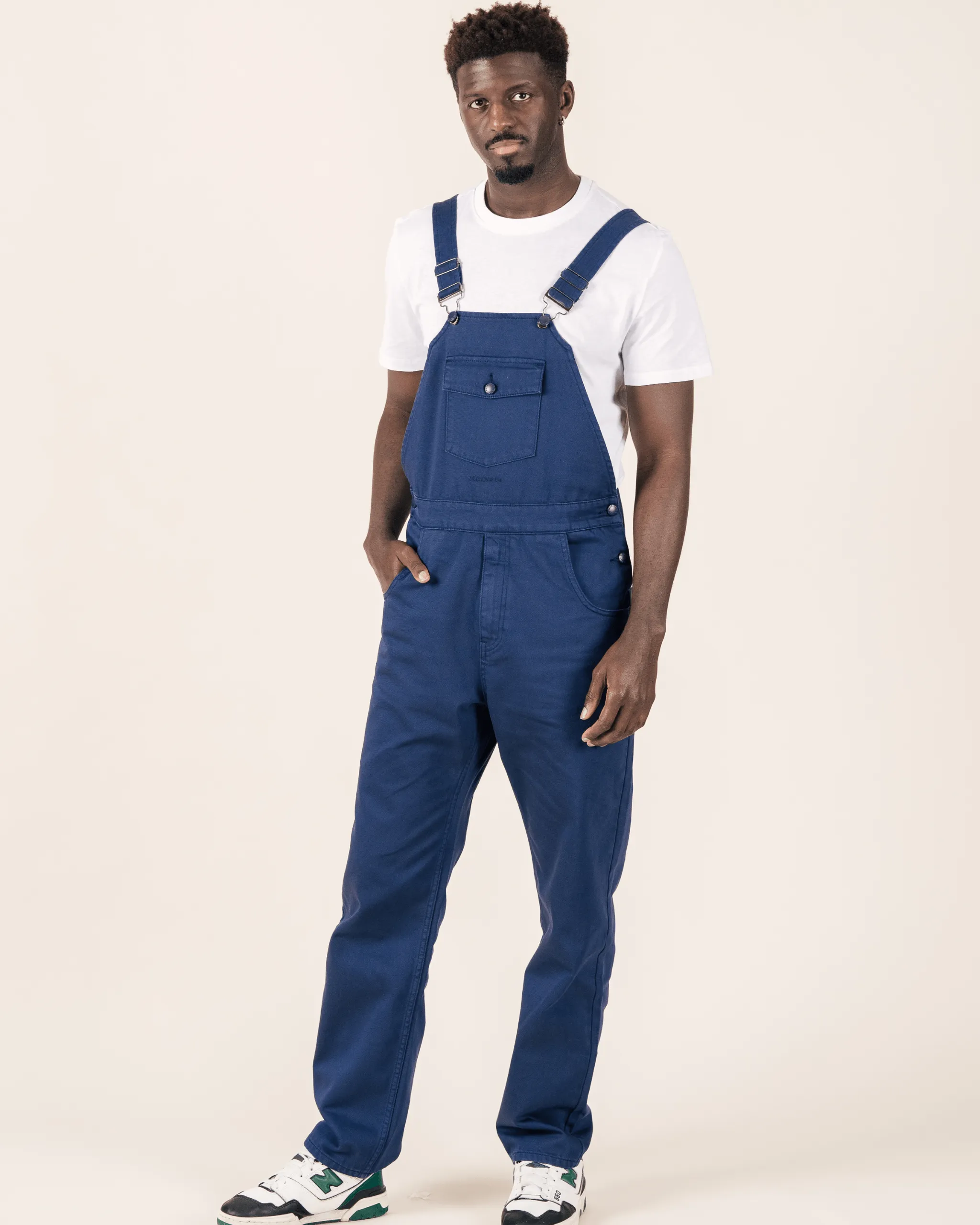 Denim Bib & Brace Dungaree Navy