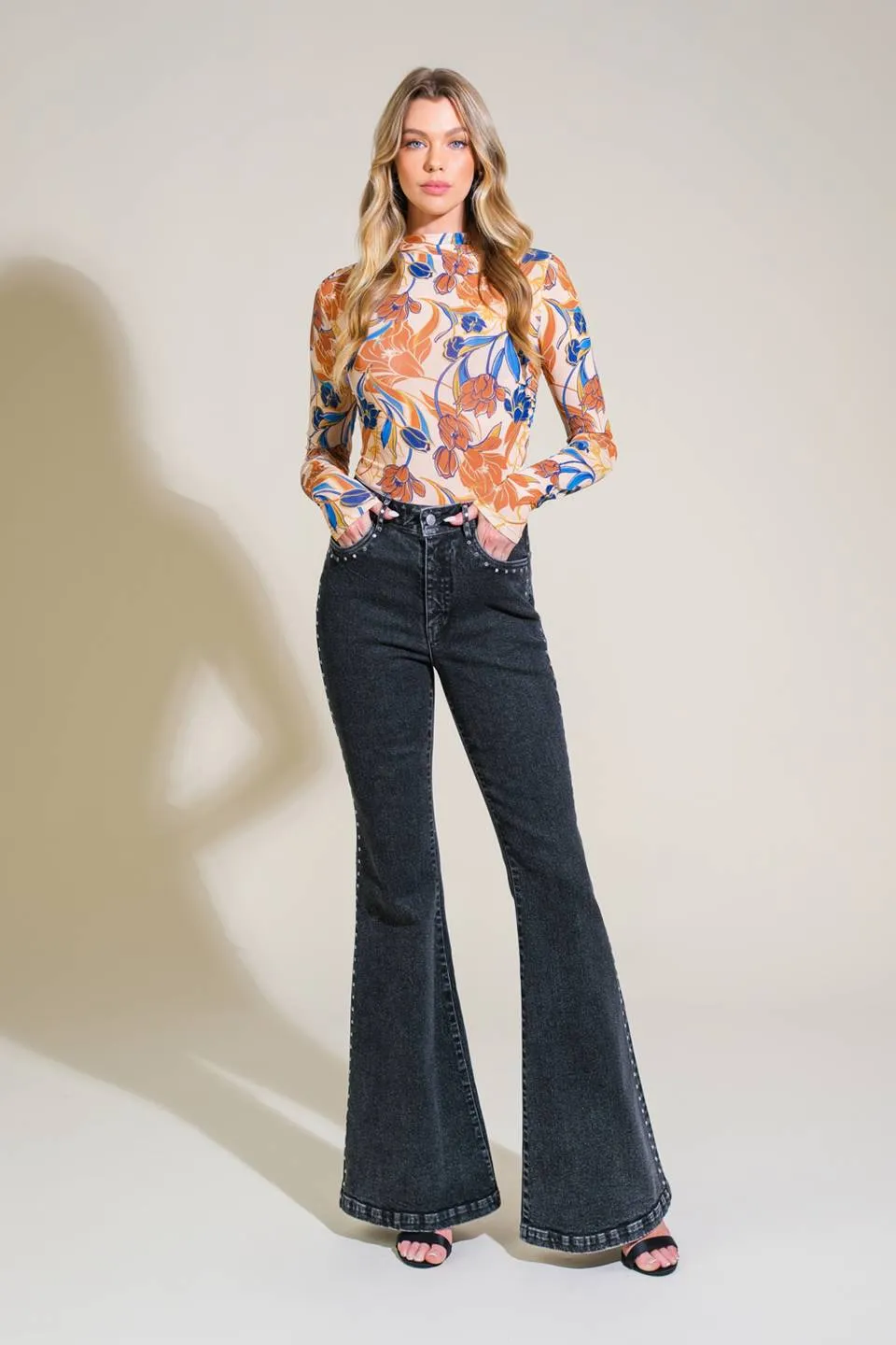 EFFORTLESS ENSEMBLE DENIM PANTS