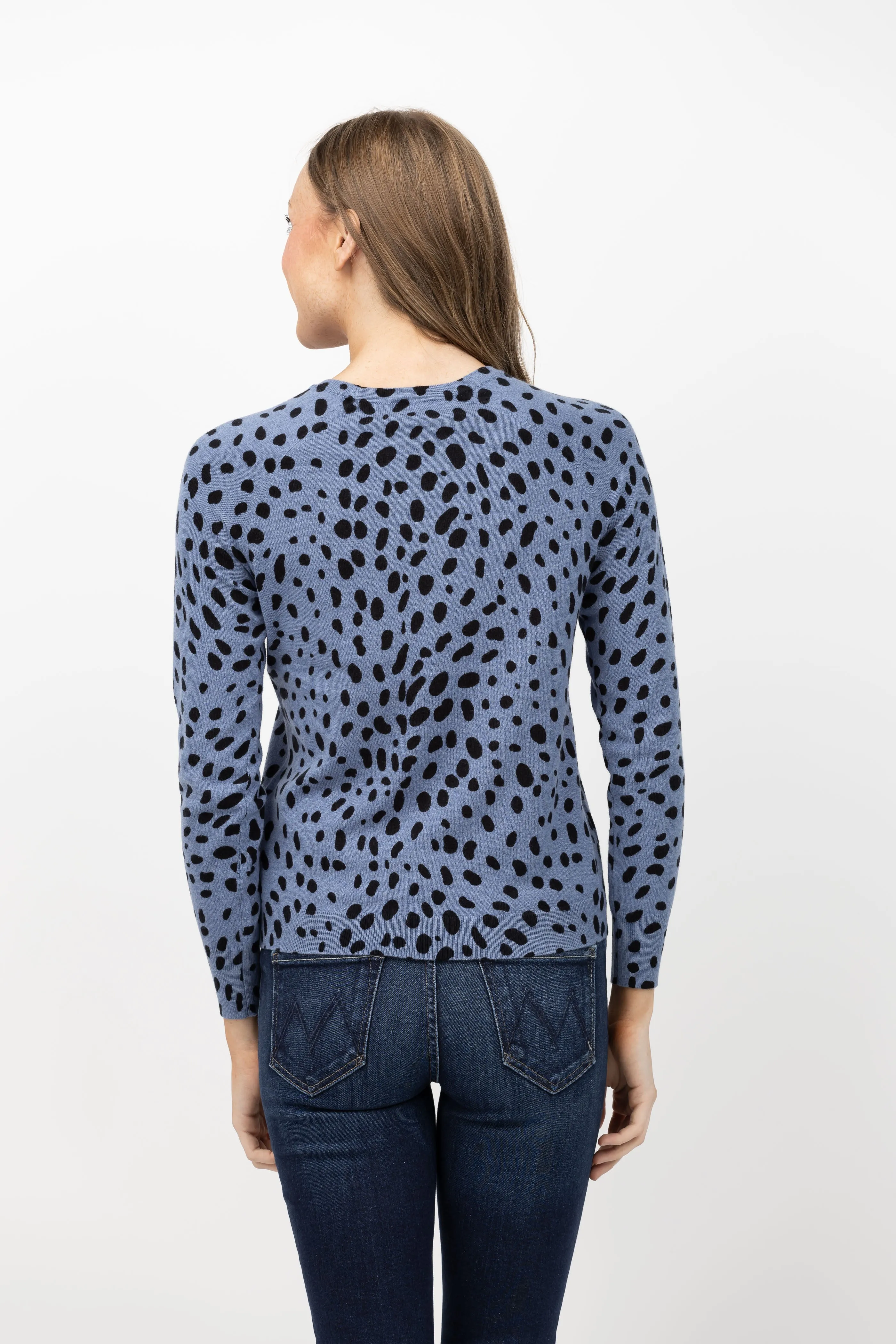 J. Society Speckle Sweater in Denim