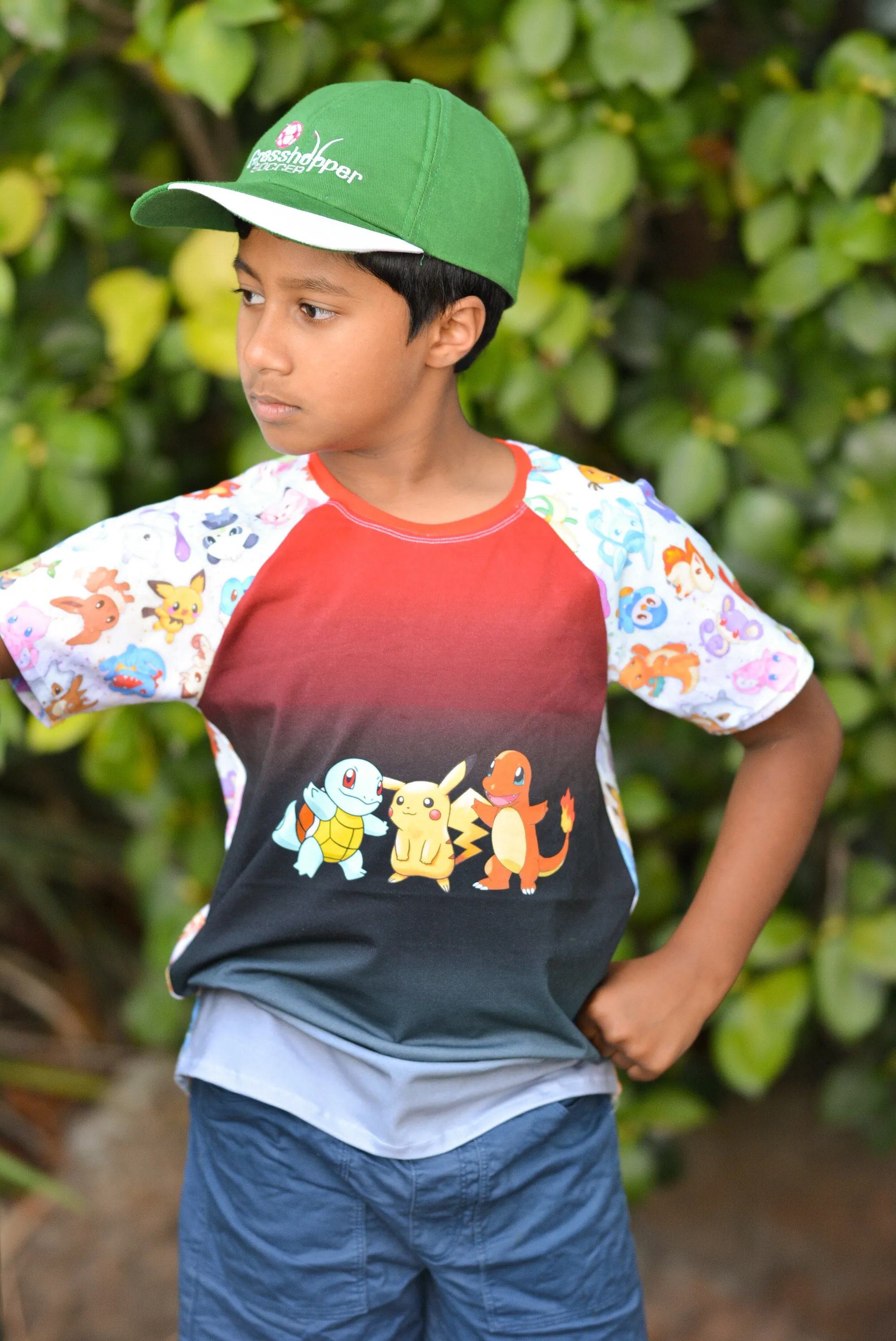 Kids Raglan Tee Sewing Pattern