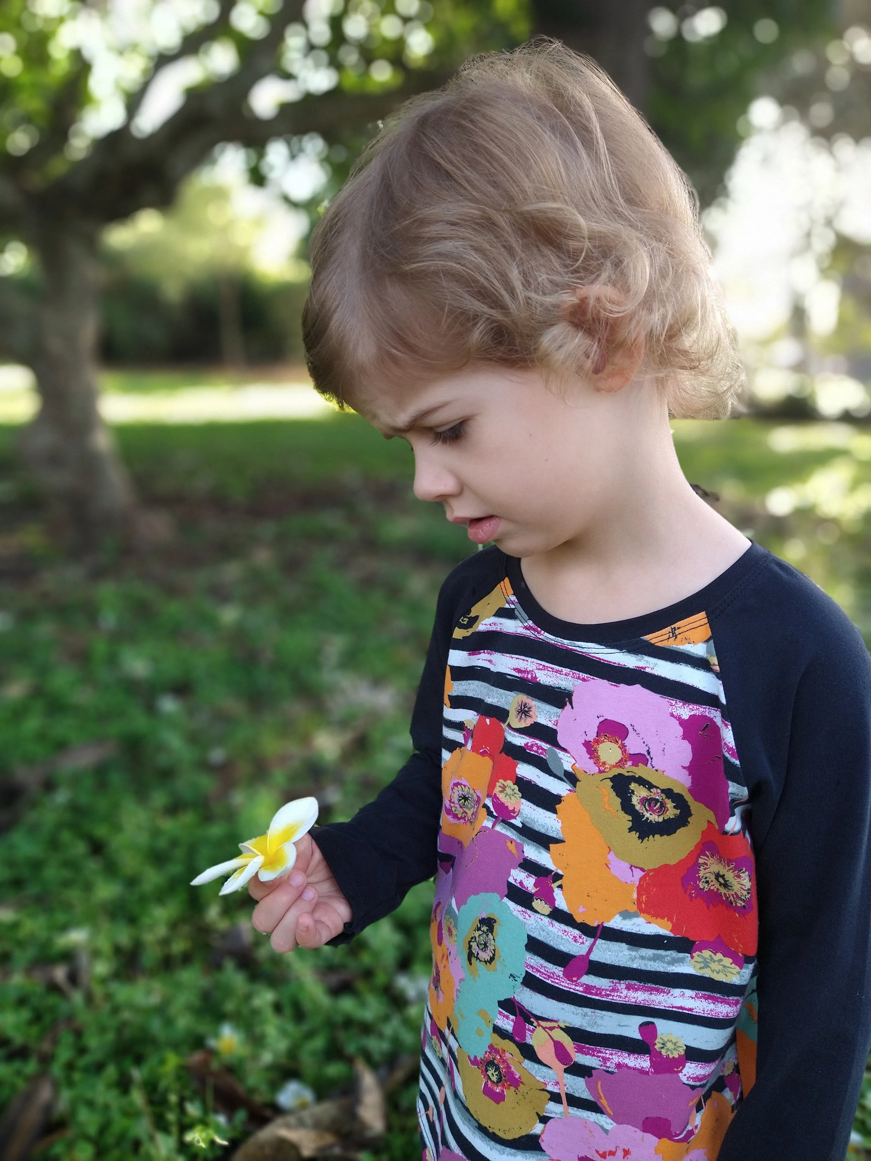 Kids Raglan Tee Sewing Pattern