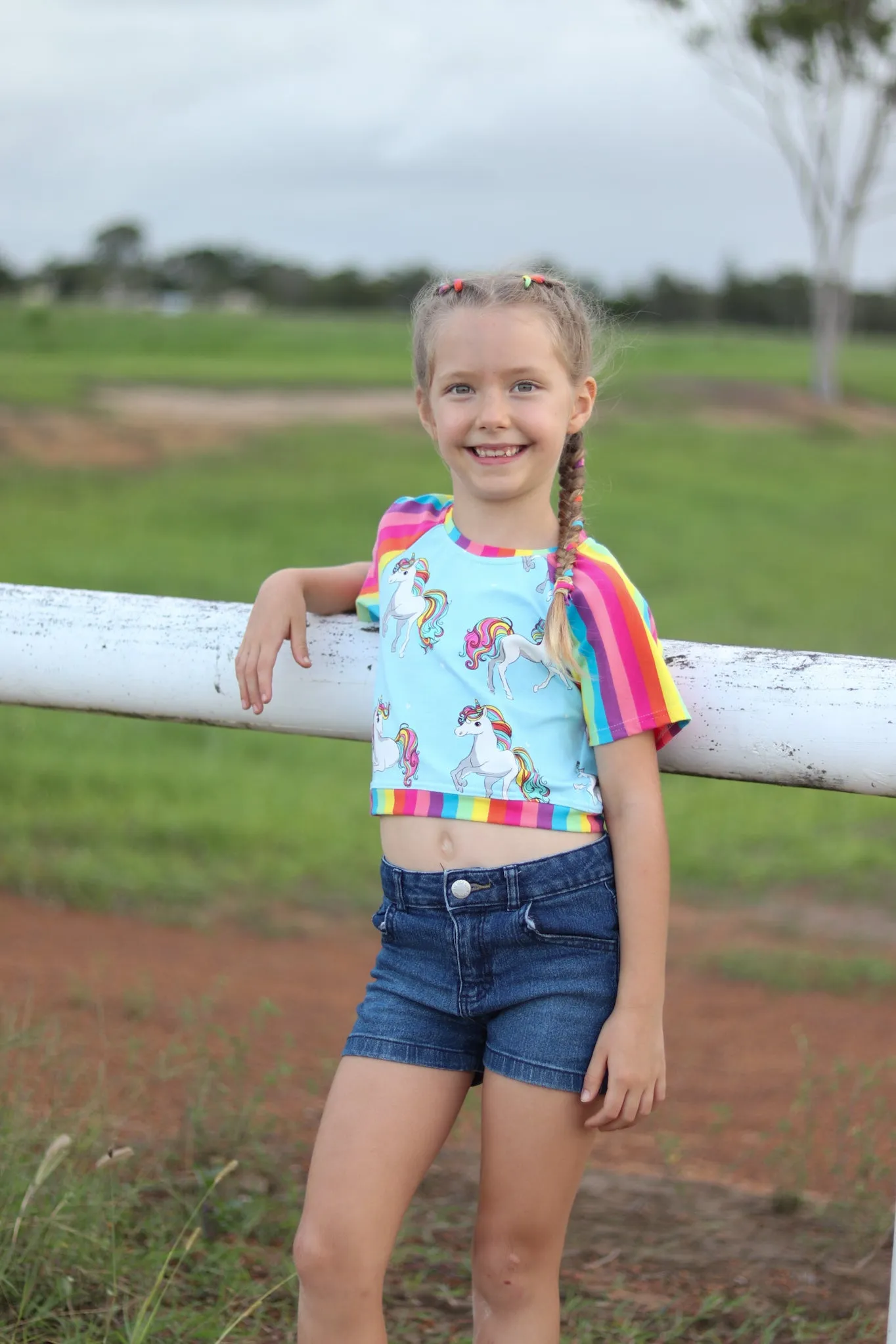 Kids Raglan Tee Sewing Pattern