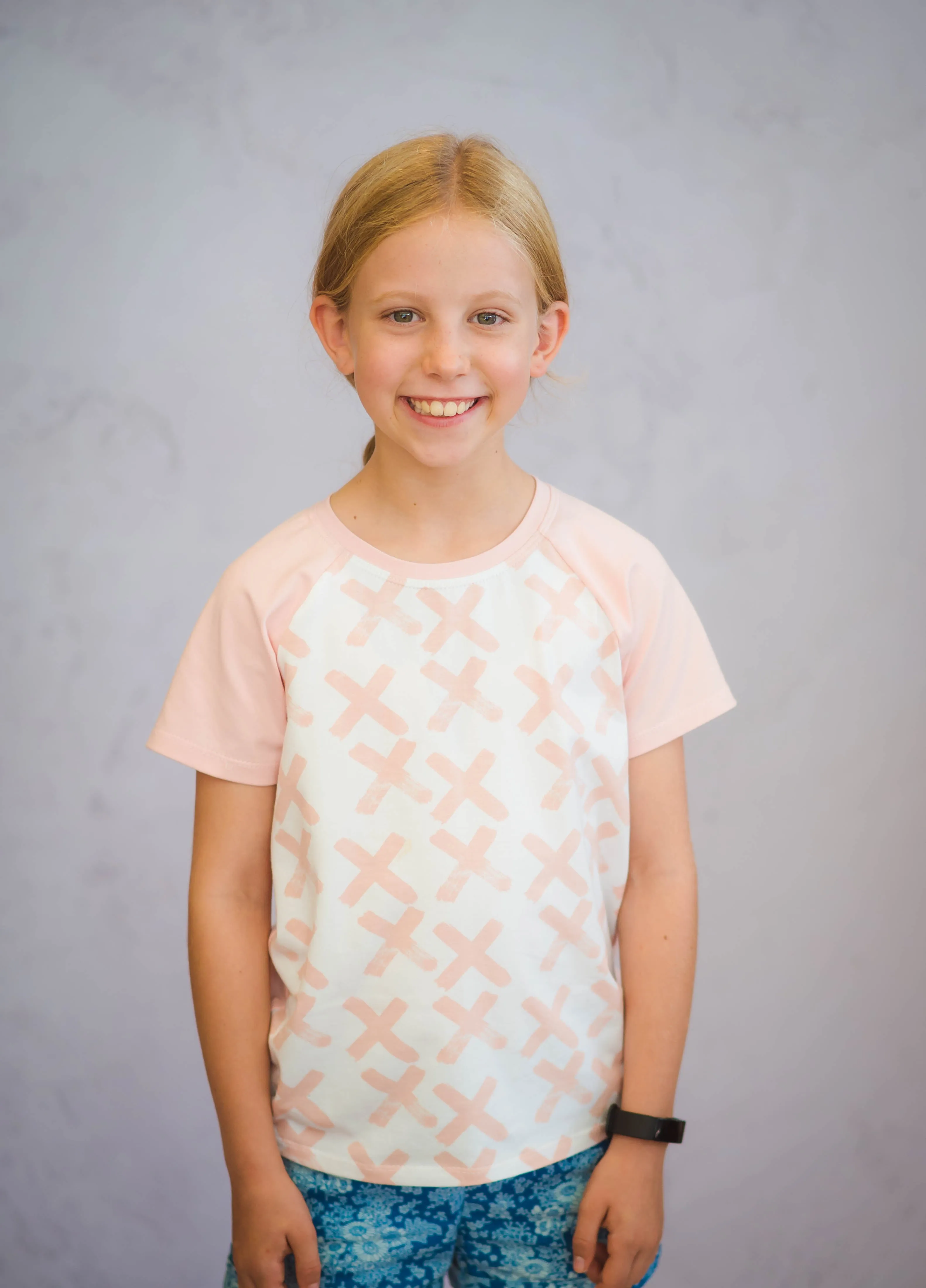 Kids Raglan Tee Sewing Pattern