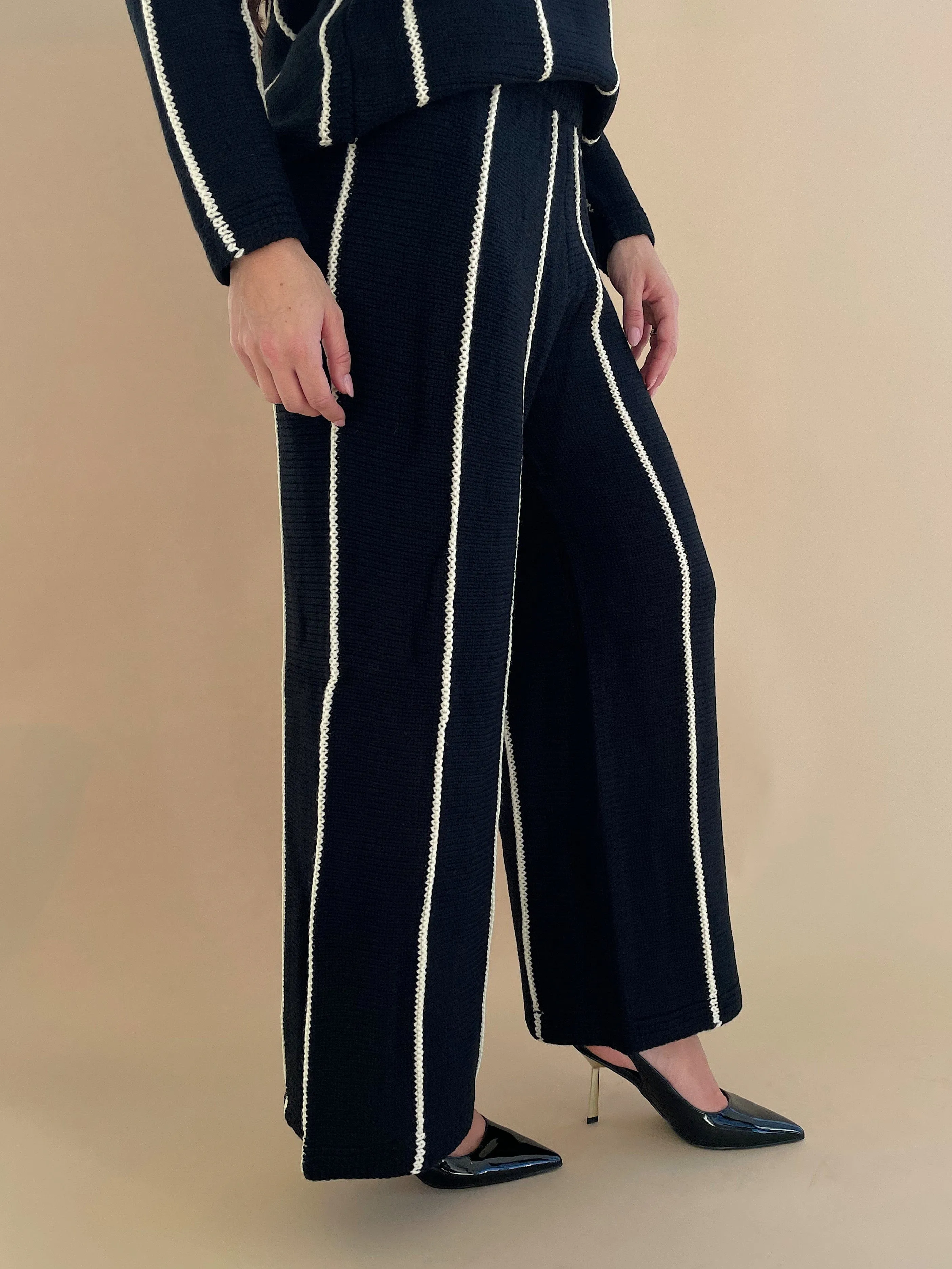 Luxe Lines Sweater Pants