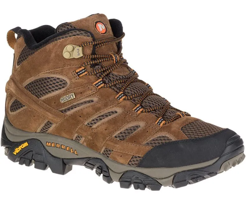 Merrell Men's Moab 2 Mid WP - Earth