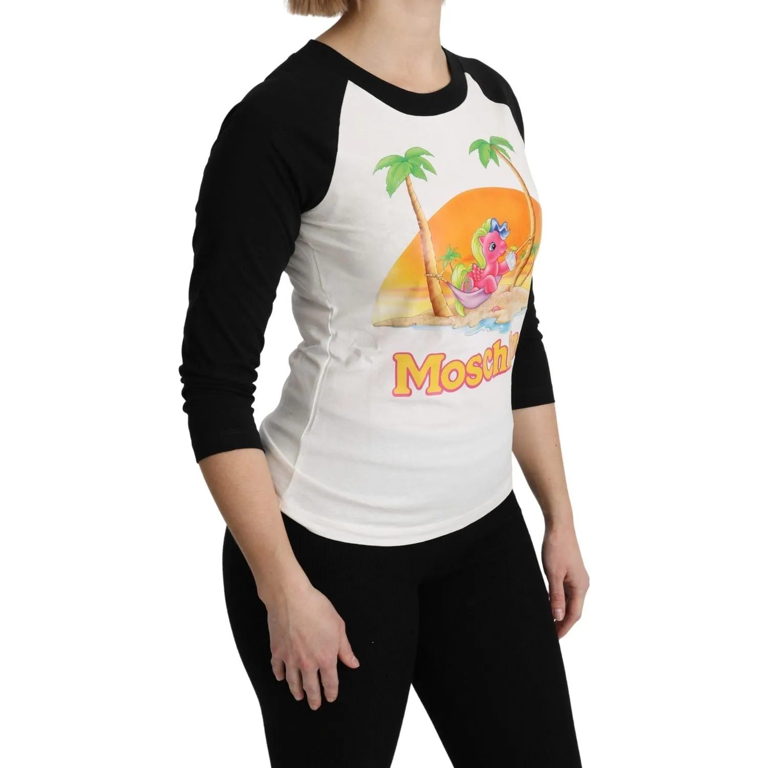 Moschino Chic My Little Pony Crew Neck Cotton Top