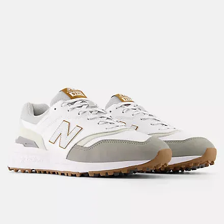 New Balance 997 SL (2E Wide) Spikeless Mens Golf Shoe