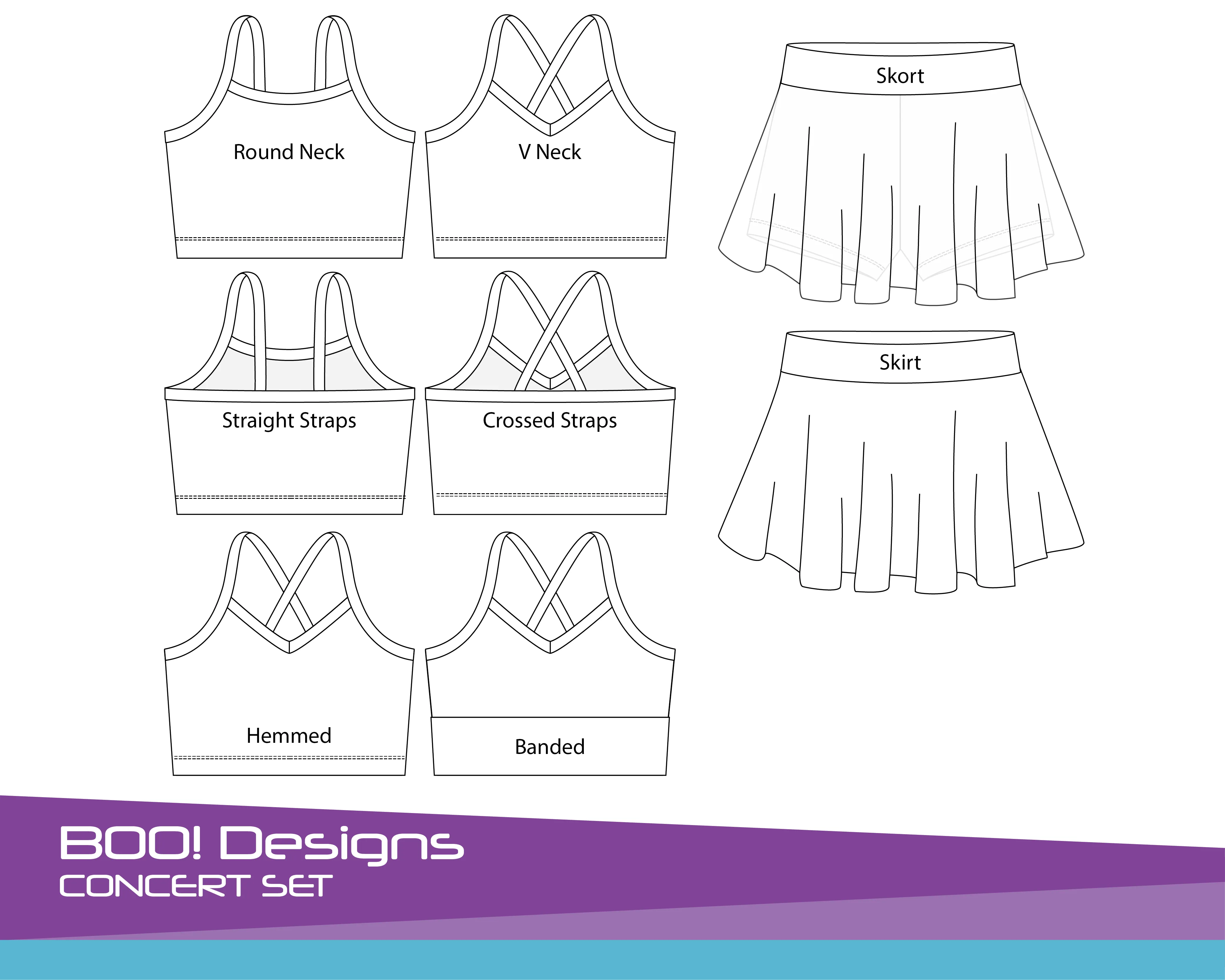 PDF Pattern: Concert Set