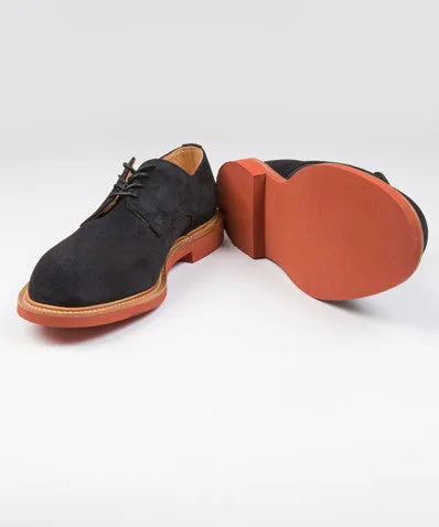 Plain Suede Derby Shoe