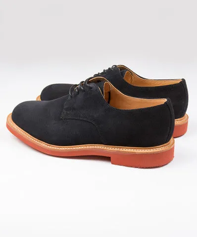 Plain Suede Derby Shoe