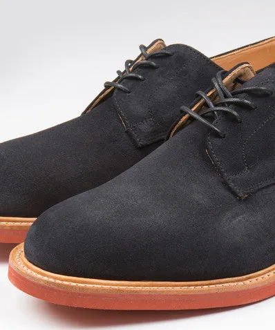 Plain Suede Derby Shoe