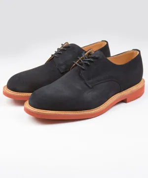 Plain Suede Derby Shoe