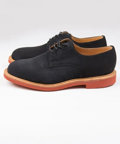 Plain Suede Derby Shoe