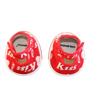 Red Kiss Heart Shoes