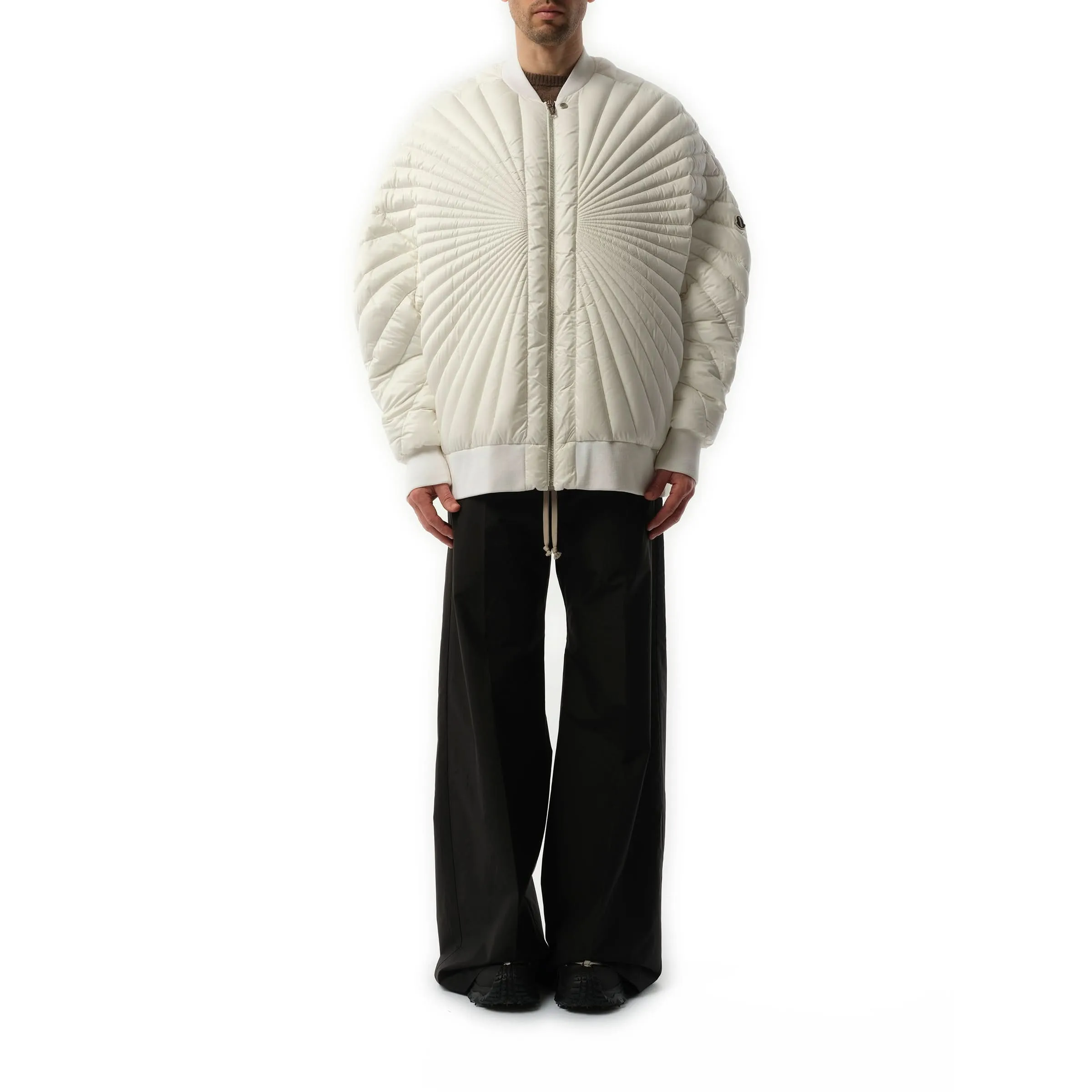 Rick Owens x Moncler Radiance Peter Jacket in Milk