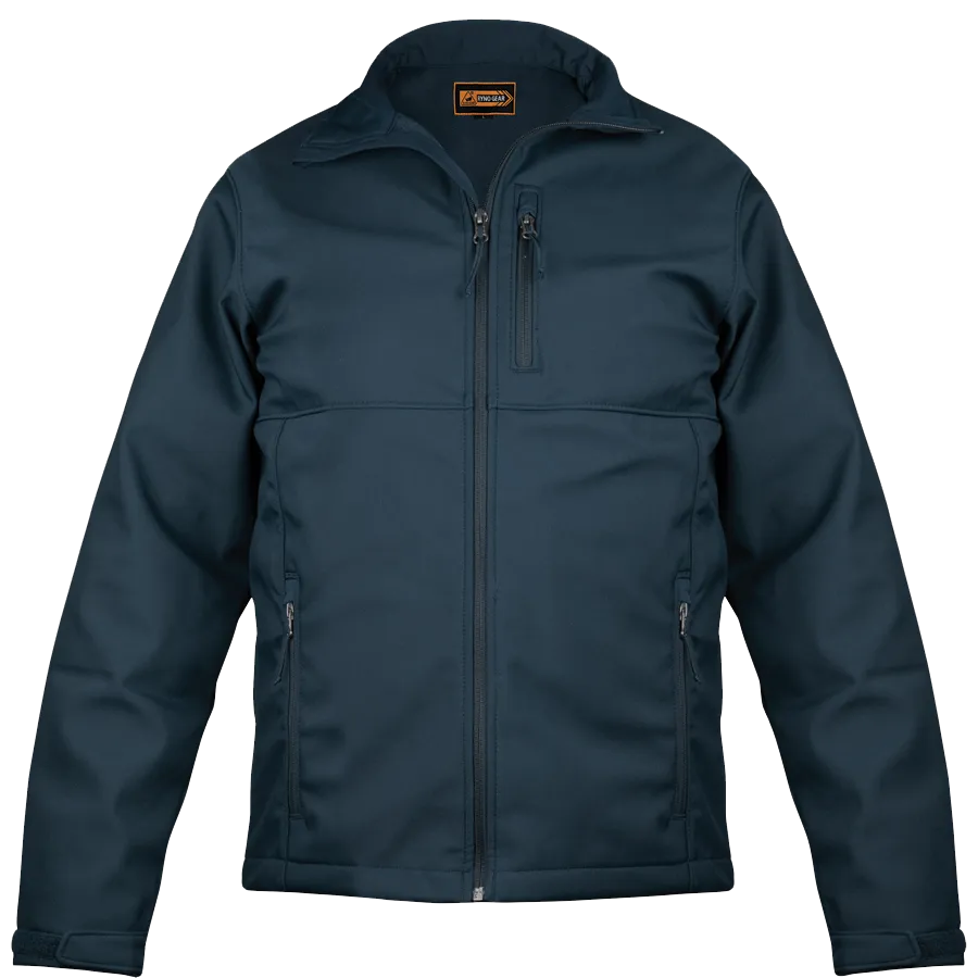 Ryno Gear Light Duty Windproof / Water-Resistant Soft Shell Jacket