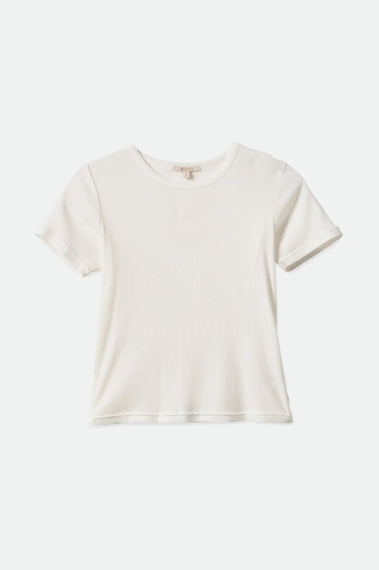 Samantha S/S Baby Tee - White