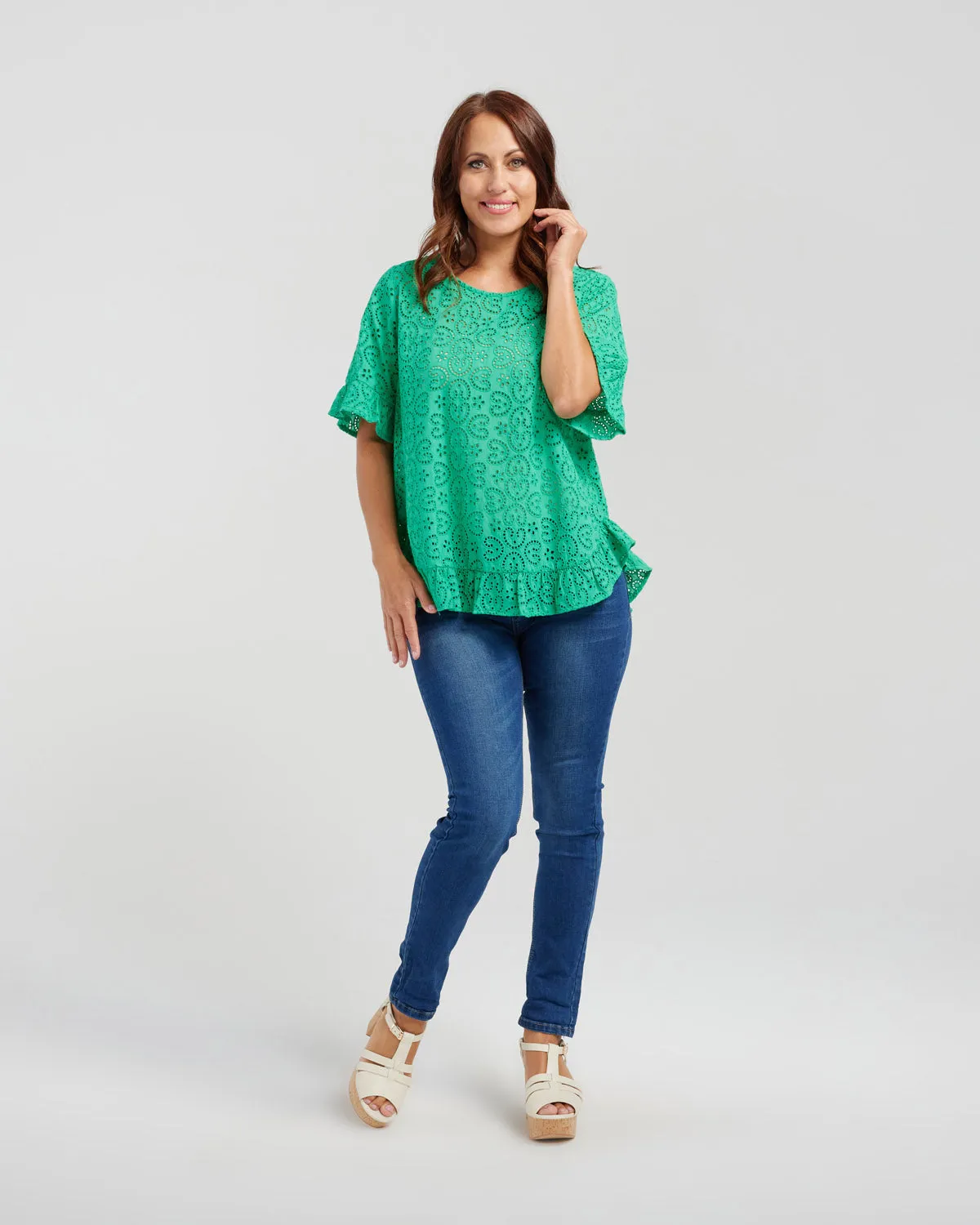 Seduce Leah Top - Green