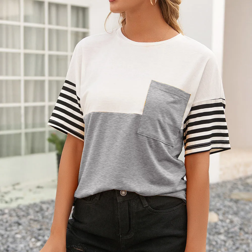 Short Sleeve Loose T-Shirt Top