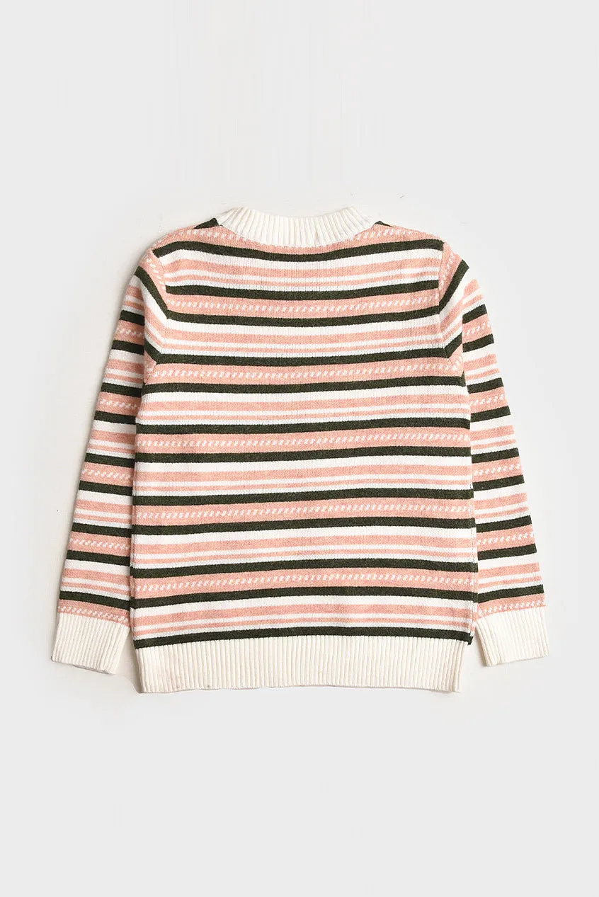 Soft Round Neck Cotton Sweater