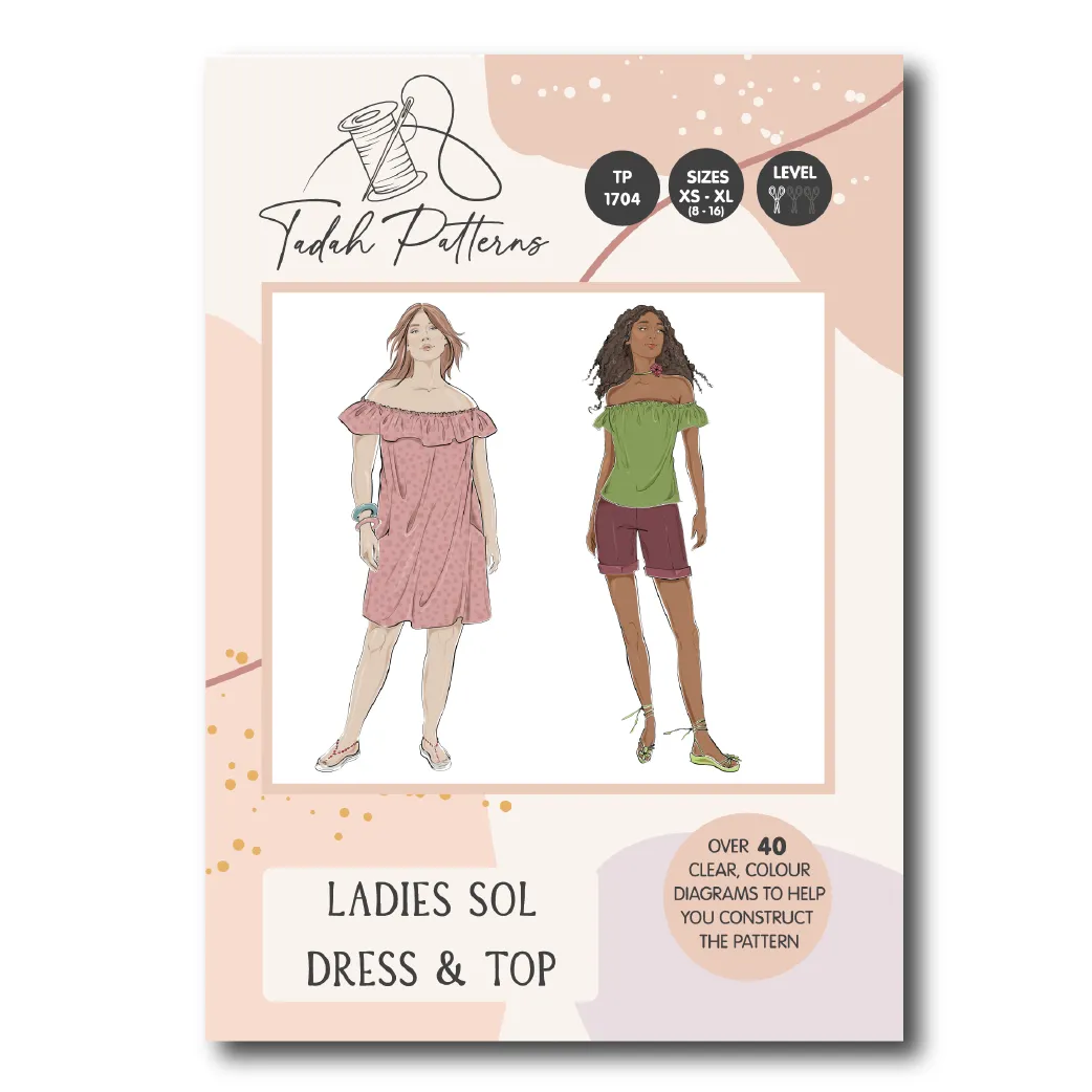 Sol Dress & Top Sewing Pattern