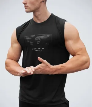 Summer Gyms Sleeveless t shirt Cotton casual Men Bodybuilding Fitness Mens fashion T Shirts Clothes Tees Tops ropa hombre