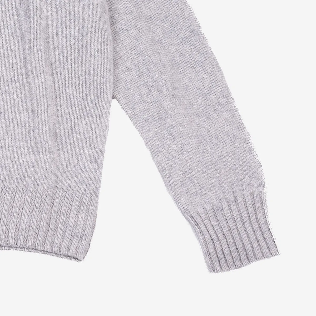 Superfine Lambswool Crew Sweater - Nuage