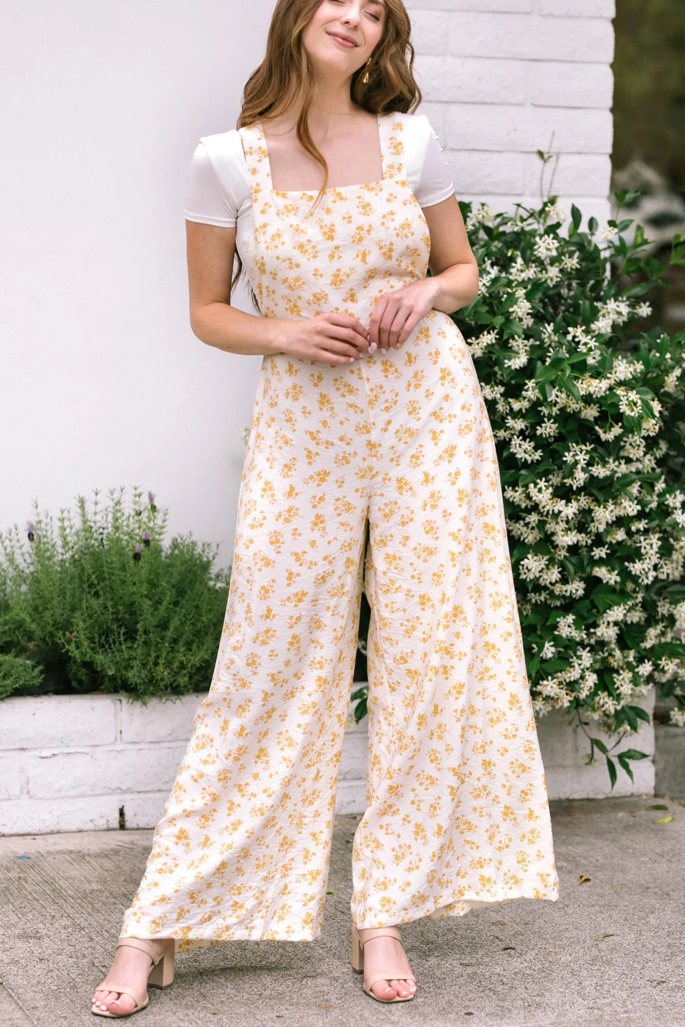 Suzette Floral Overalls