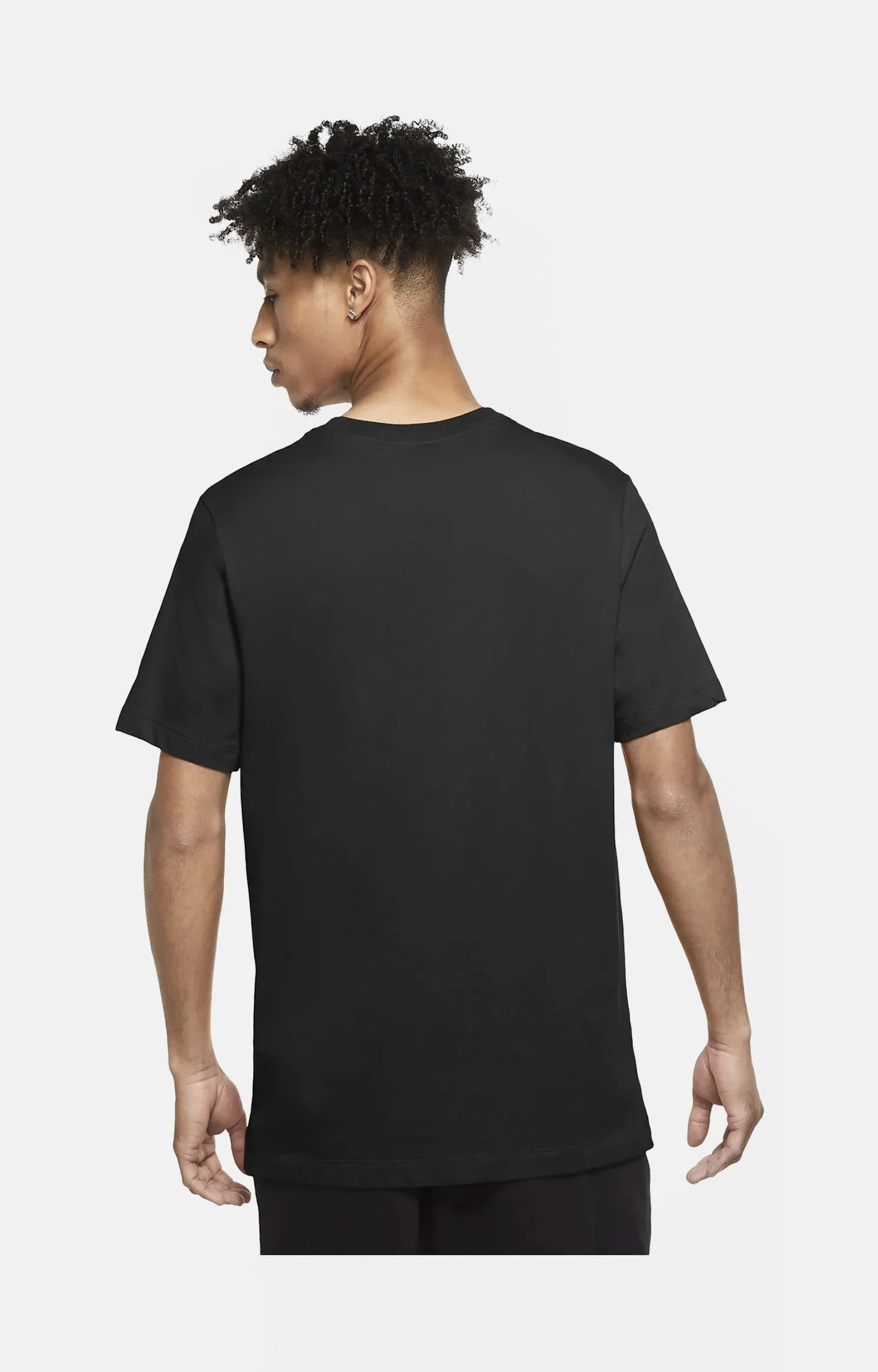 Swoosh Mens Short Sleeve T-Shirt (Black)