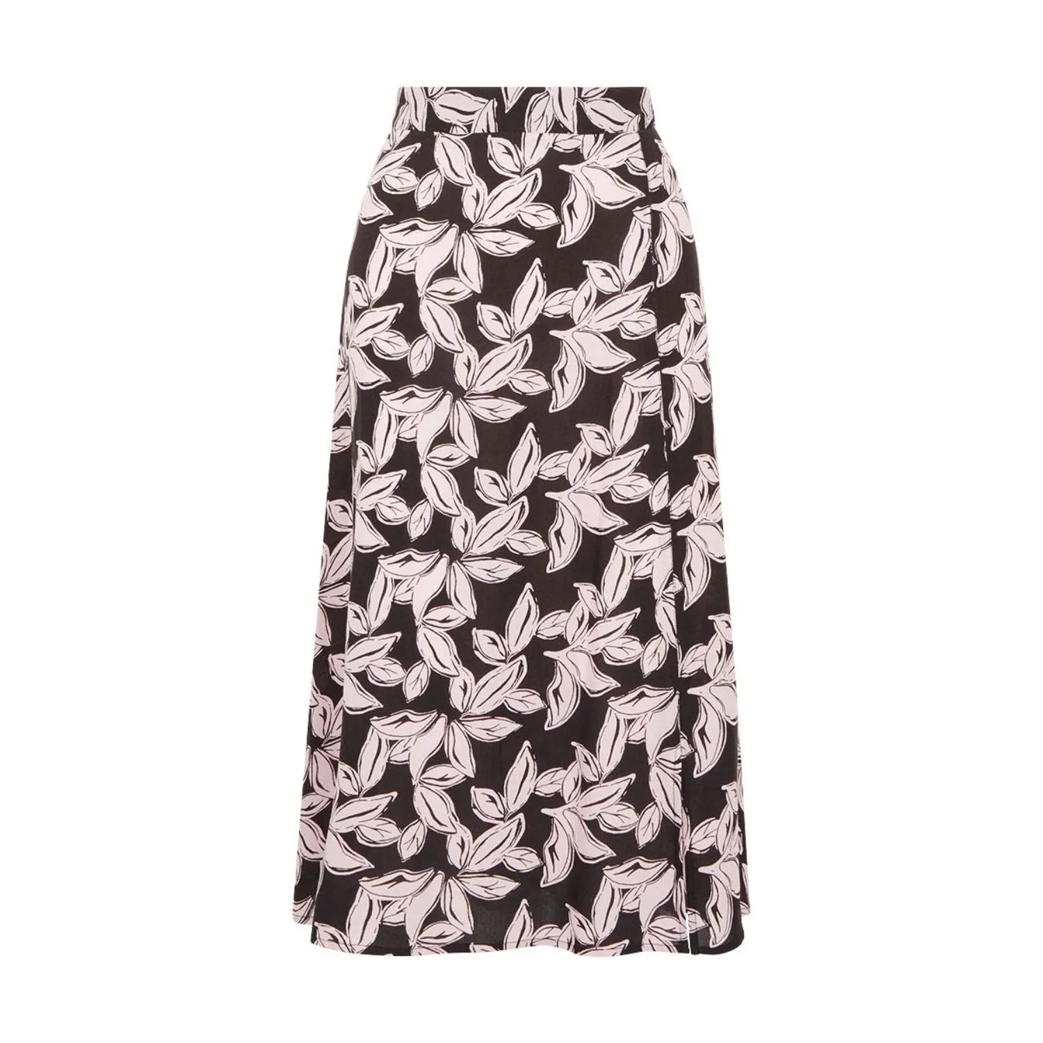 TIGI 22/24 Graphic Leaf Print Skirt