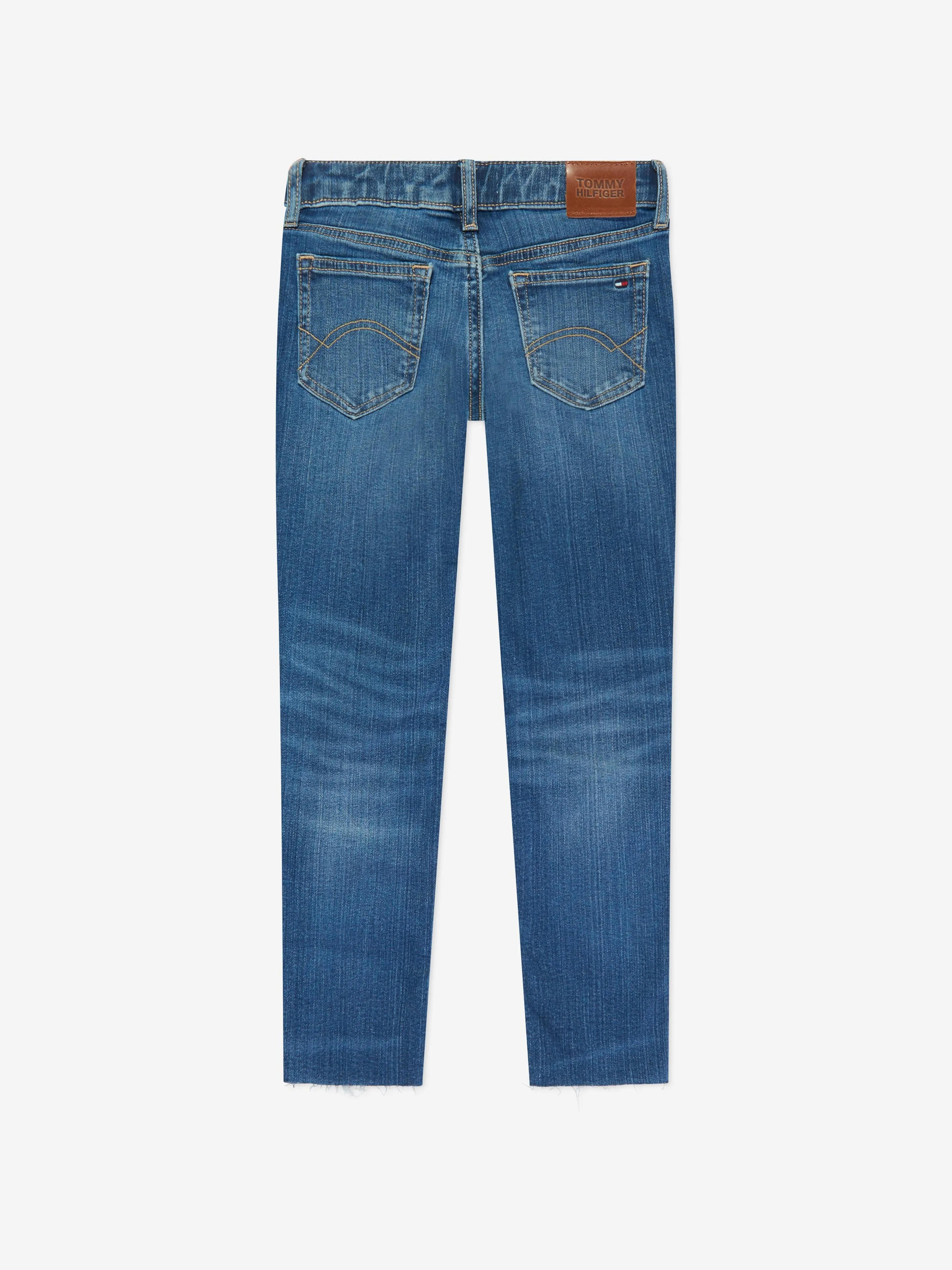 Tommy Hilfiger Girls Nora Skinny Fit Jeans in Blue