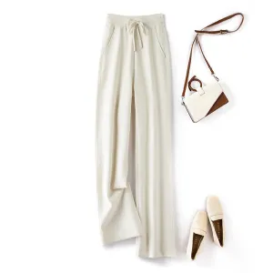 Women's Casual Loose Straight Wide Leg Pants